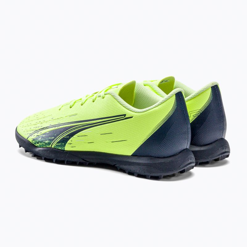 Buty piłkarskie dziecięce PUMA Ultra Play TT fizzy light/parisian night/blue 3