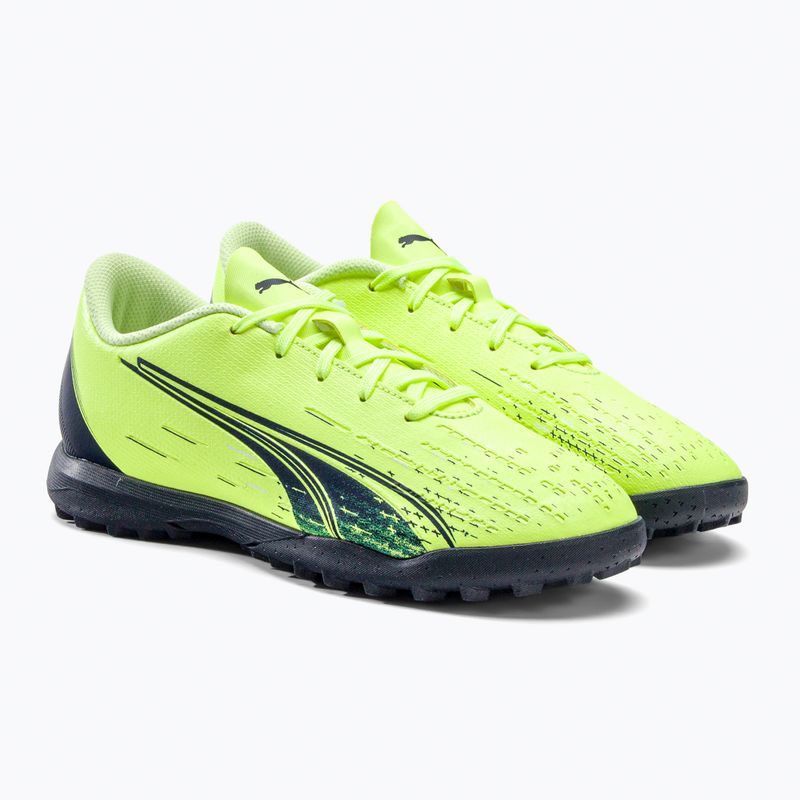 Buty piłkarskie dziecięce PUMA Ultra Play TT fizzy light/parisian night/blue 5