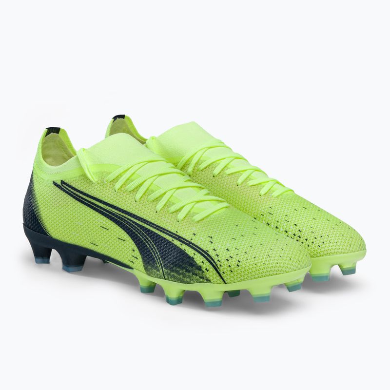 Buty piłkarskie męskie PUMA Ultra Match FG/AG fizzy light/parisian night 4