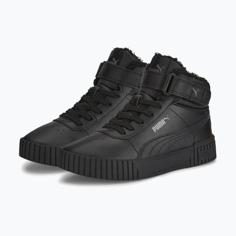 Buty PUMA Carina 2.0 Mid Winter Jr puma black/puma black/dark shadow 8