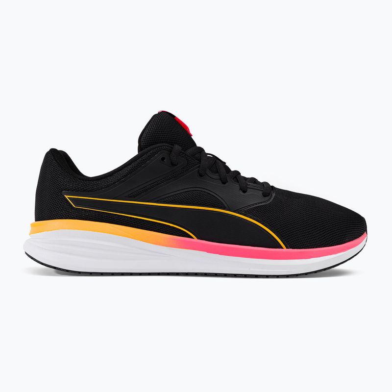 Buty do biegania PUMA Transport puma black/sunset glow/sun stream 2