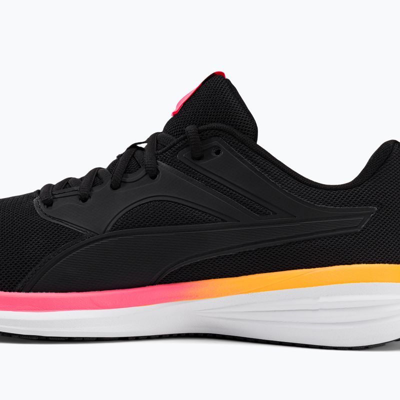 Buty do biegania PUMA Transport puma black/sunset glow/sun stream 8