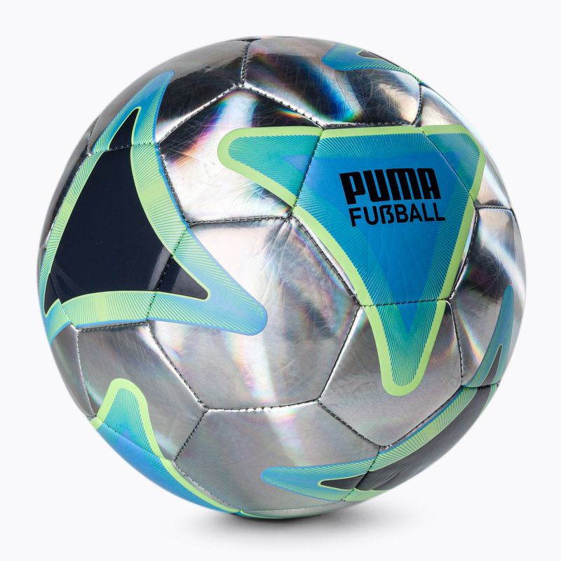 Piłka do piłki nożnej PUMA Street metalic silver fizz rozmiar 5