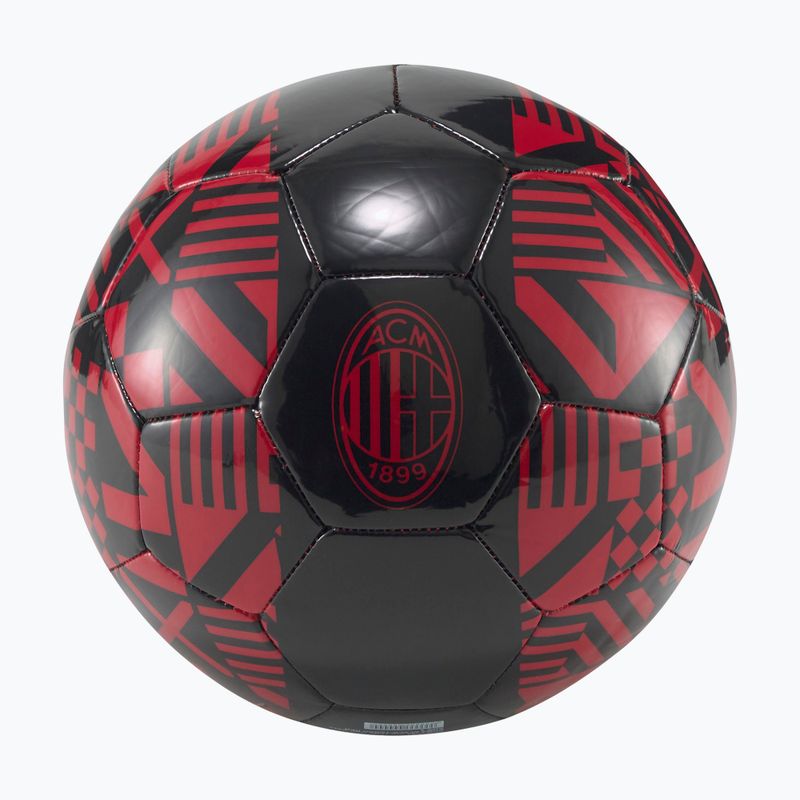 Piłka do piłki nożnej PUMA ACM Football Culture UBD puma black/tango rozmiar 5 4