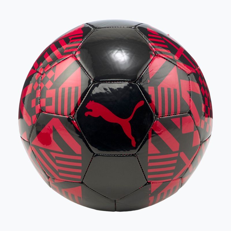 Piłka do piłki nożnej PUMA ACM Football Culture UBD puma black/tango rozmiar 5 5