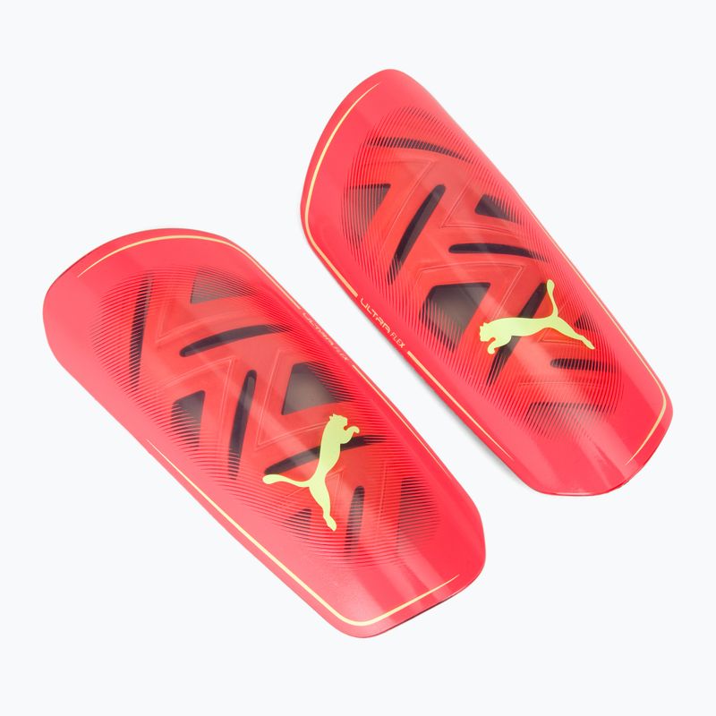 Ochraniacze na golenie PUMA Ultra Flex Sleeve fiery coral/fizzy light 3