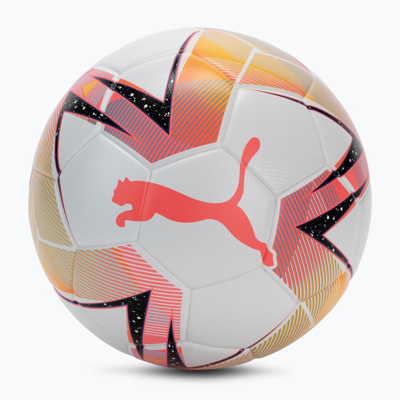 Piłka do piłki nożnej PUMA Futsal 1 Tb FIFA QualIty Pro puma white/sunset glow/sun stream rozmiar 4