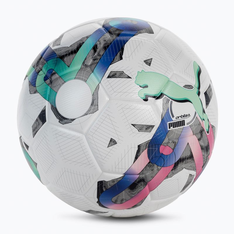 Piłka do piłki nożnej PUMA Orbita 3 TB FQ puma white/multi rozmiar 5 2
