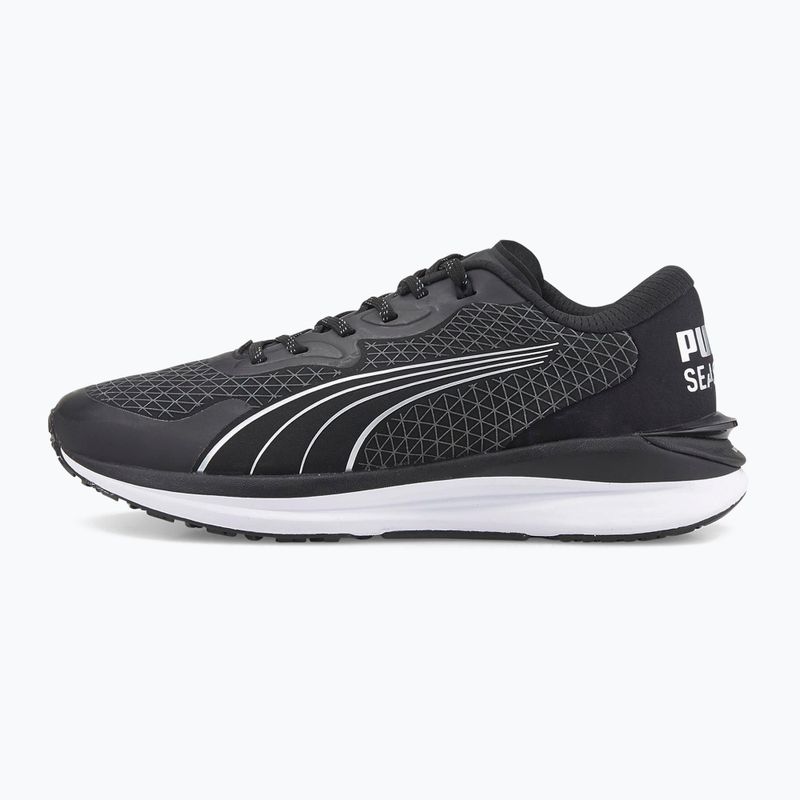 Buty do biegania damskie PUMA Electrify Nitro 2 WTR puma black/metalic silver 9