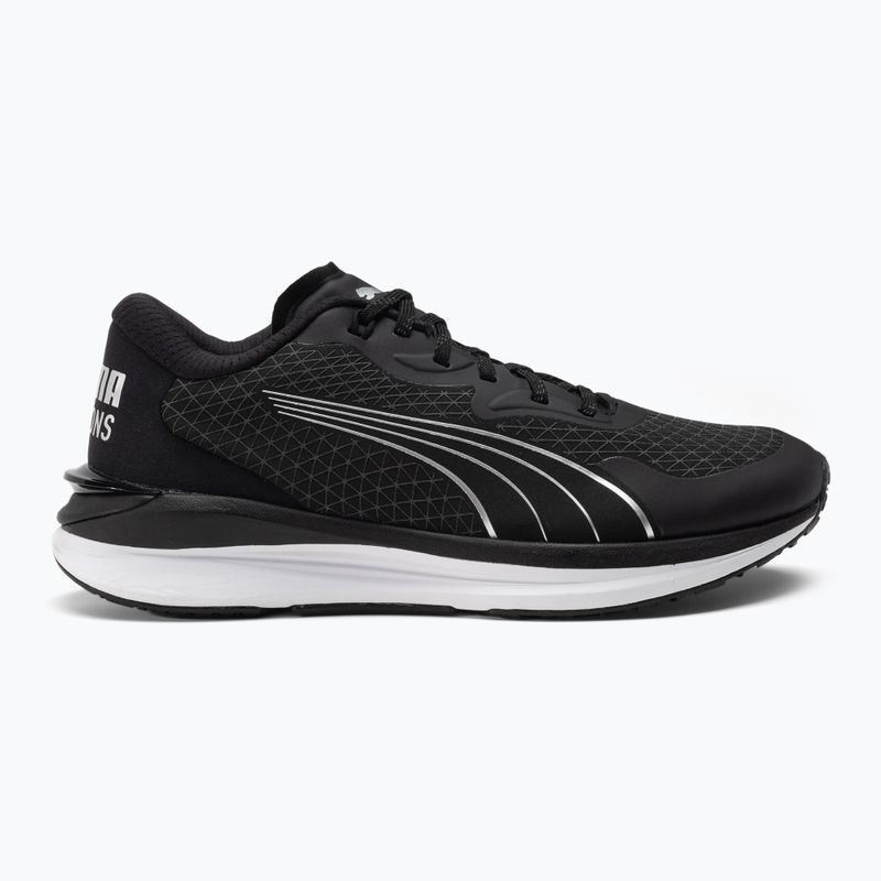 Buty do biegania damskie PUMA Electrify Nitro 2 WTR puma black/metalic silver 2
