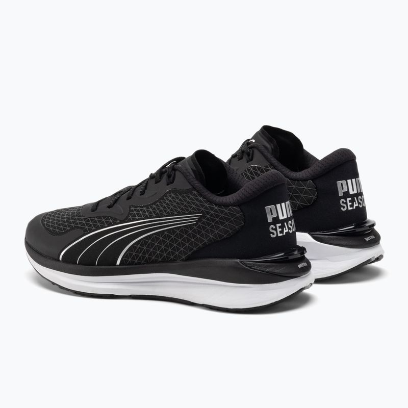 Buty do biegania damskie PUMA Electrify Nitro 2 WTR puma black/metalic silver 3