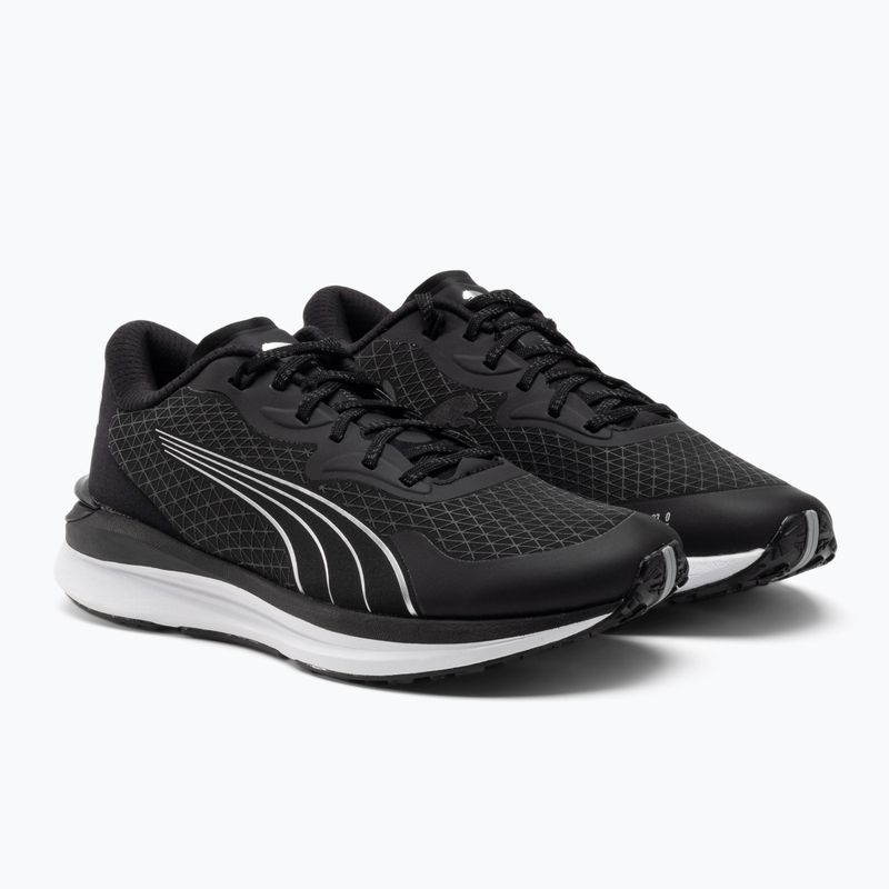 Buty do biegania damskie PUMA Electrify Nitro 2 WTR puma black/metalic silver 4