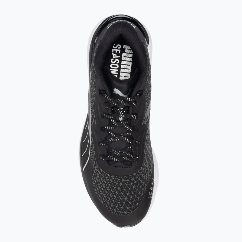Buty do biegania damskie PUMA Electrify Nitro 2 WTR puma black/metalic silver 6