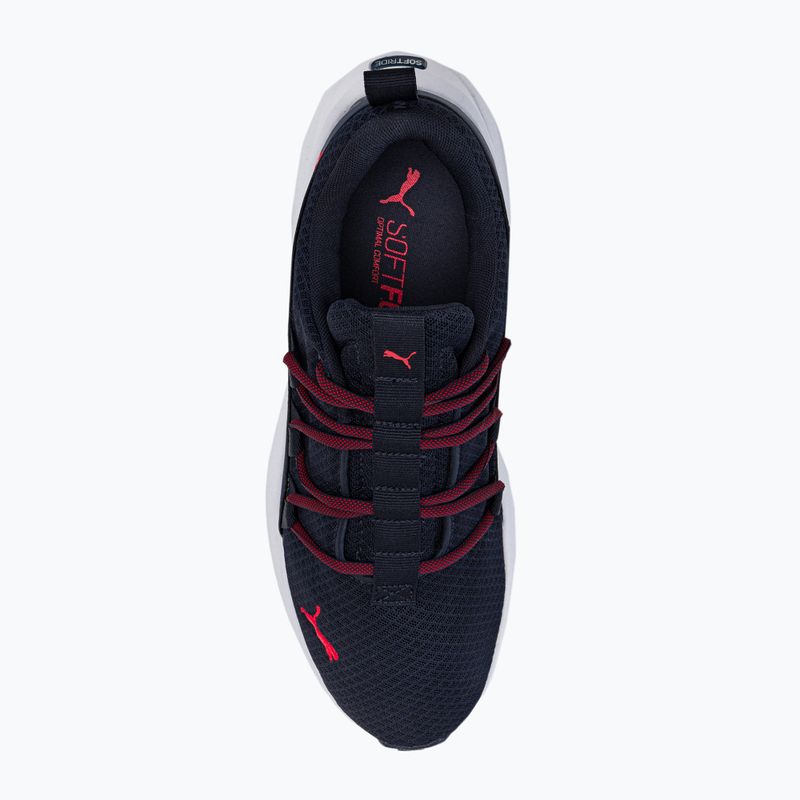 Buty do biegania męskie PUMA Softride One4all peacoat/high risk red 6