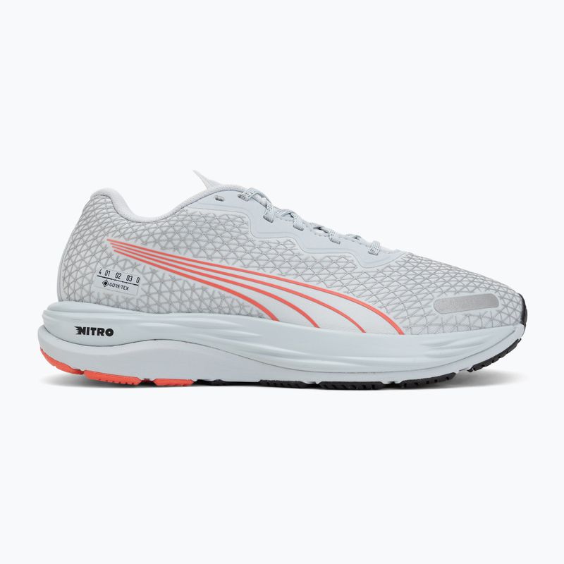 Buty do biegania damskie Puma Velocity Nitro 2 GTX grey/salmon 2