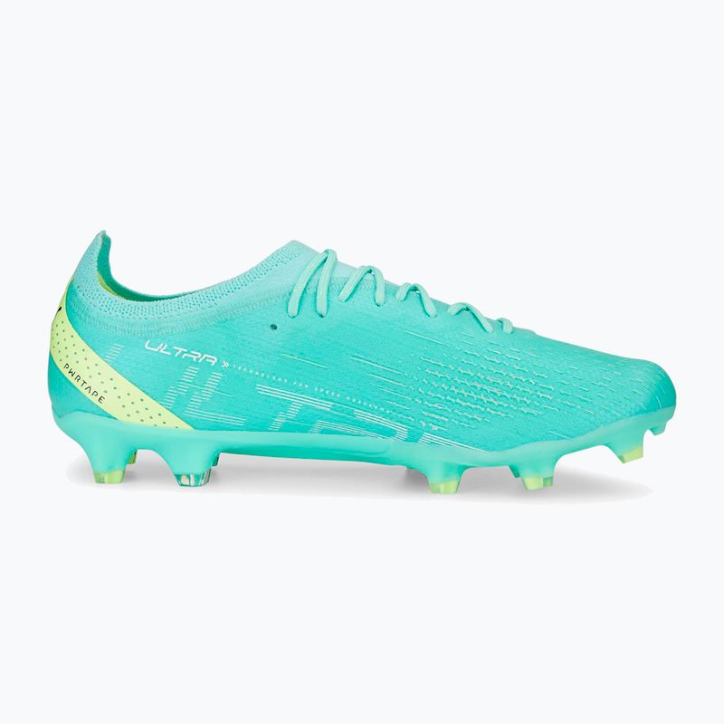 Buty piłkarskie męskie PUMA Ultra Ultimate FG/AG electric peppermint/puma white/fast yellow 11