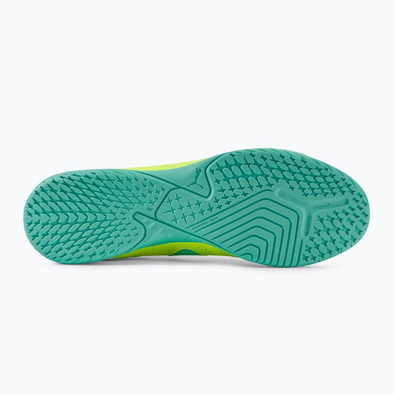 Buty piłkarskie męskie PUMA Future Play IT fast yellow/puma black/electric peppermint 5