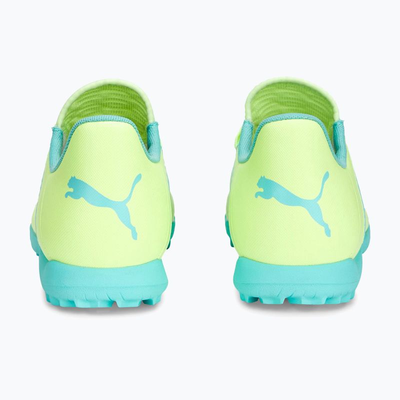 Buty piłkarskie dziecięce PUMA Future Play TT fast yellow/puma black/electric peppermint 12