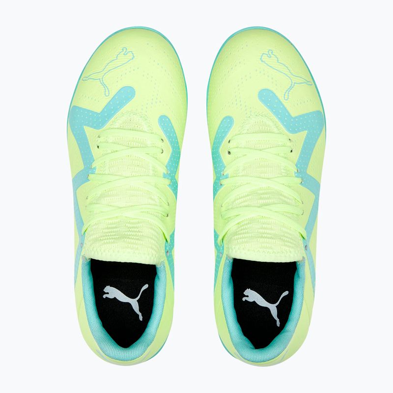Buty piłkarskie dziecięce PUMA Future Play TT fast yellow/puma black/electric peppermint 13