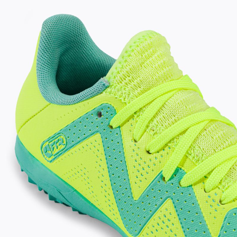 Buty piłkarskie dziecięce PUMA Future Play TT fast yellow/puma black/electric peppermint 8