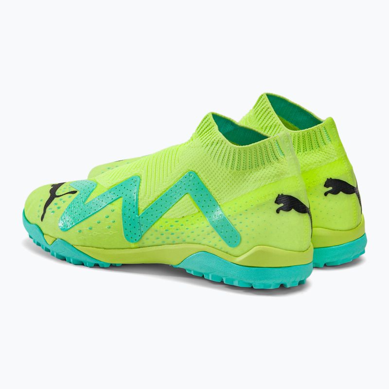 Buty piłkarskie męskie PUMA Future Match+ LL TT fast yellow/puma black/electric peppermint 3