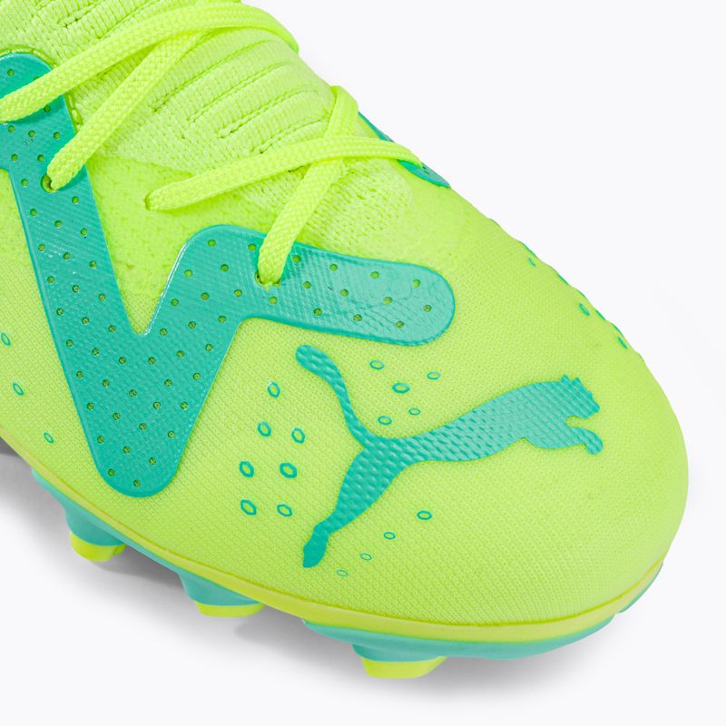 Buty piłkarskie dziecięce PUMA Future Match FG/AG fast yellow/puma black/electric peppermint 7