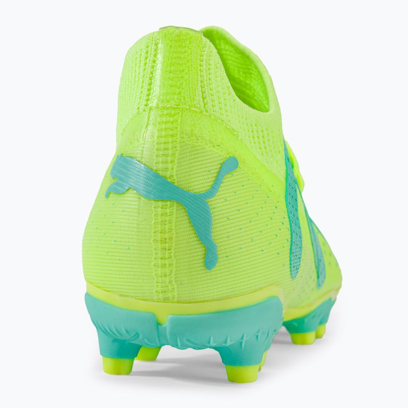 Buty piłkarskie dziecięce PUMA Future Match FG/AG fast yellow/puma black/electric peppermint 9
