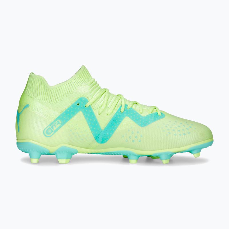 Buty piłkarskie dziecięce PUMA Future Match FG/AG fast yellow/puma black/electric peppermint 11
