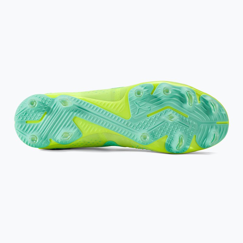 Buty piłkarskie męskie PUMA Future Match+ LL FG/AG fast yellow/puma black/electric peppermint 5