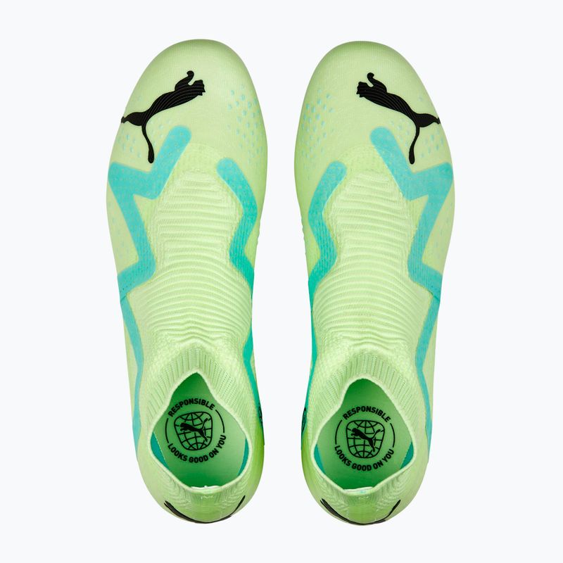 Buty piłkarskie męskie PUMA Future Match+ LL FG/AG fast yellow/puma black/electric peppermint 13