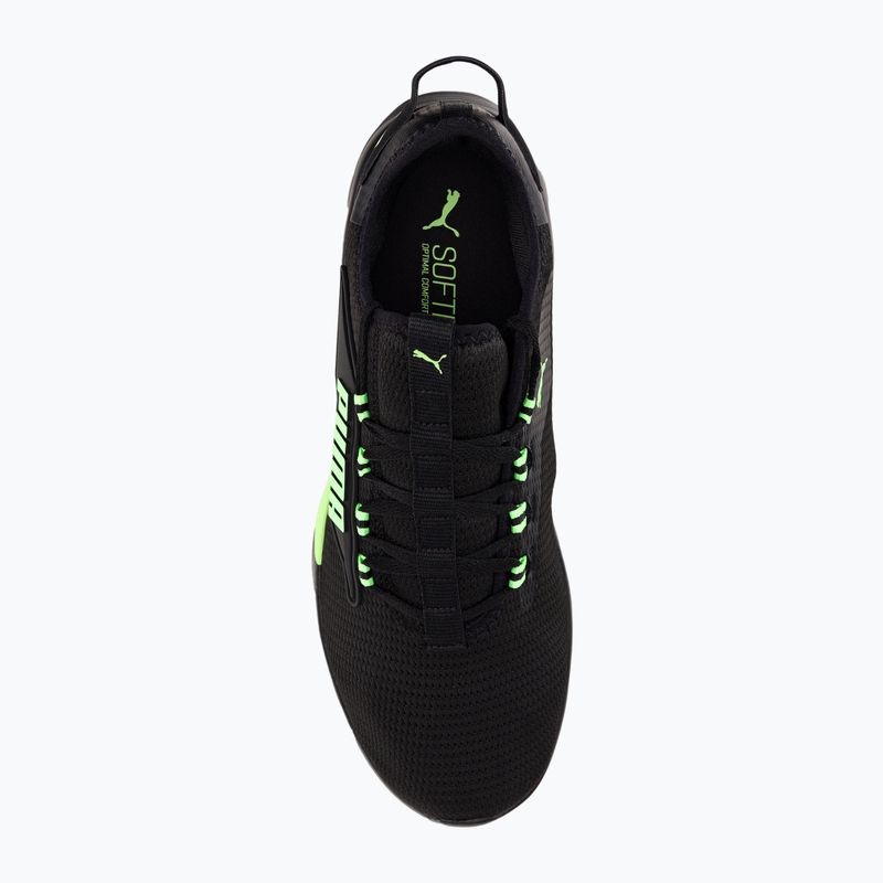 Buty do biegania męskie PUMA Retaliate 2 puma black/fizzy lime 7