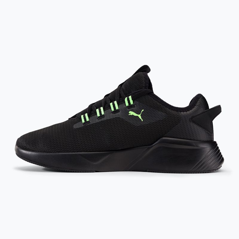 Buty do biegania męskie PUMA Retaliate 2 puma black/fizzy lime 3