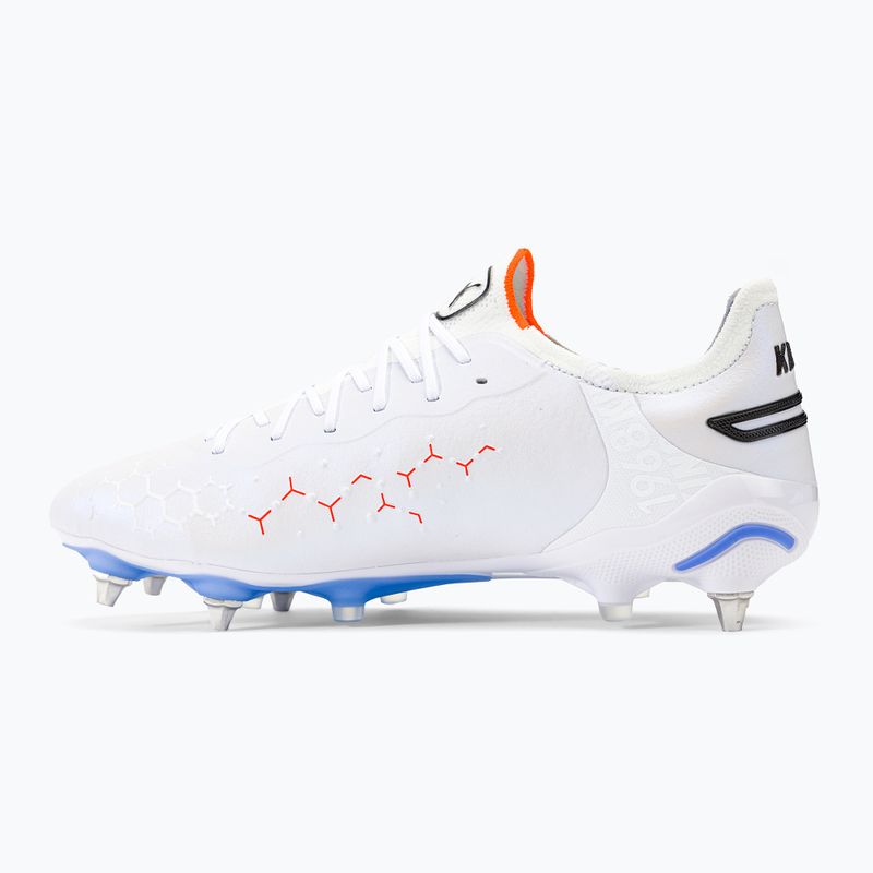 Buty piłkarskie męskie PUMA King Ultimate MXSG puma white/puma black/blue glimmer/ultra orange 10