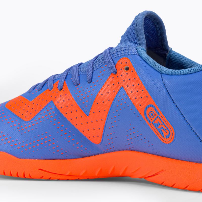 Buty piłkarskie męskie PUMA Future Play IT blue glimmer/puma white/ultra orange 10