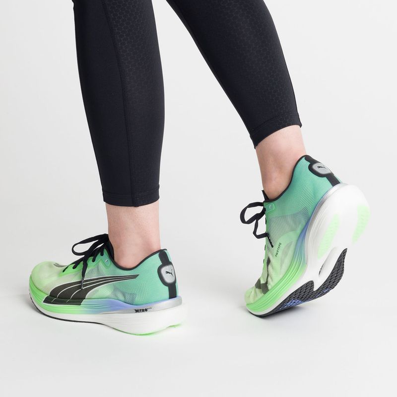 Buty do biegania damskie PUMA Deviate Nitro Elite 2 Wns fizzy lime/royal sapphire/puma black 3
