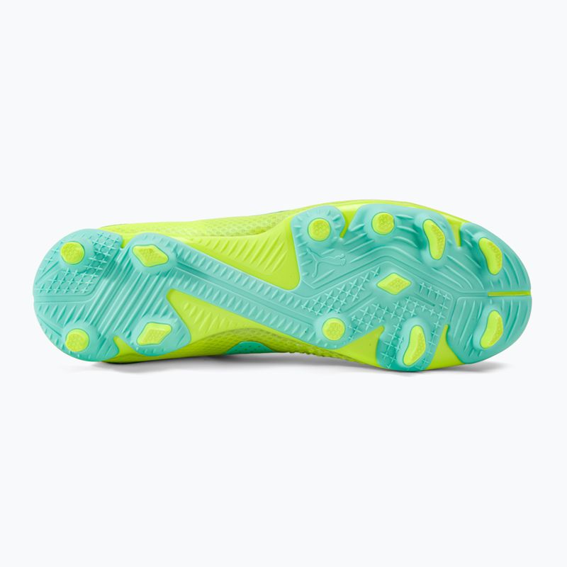 Buty piłkarskie dziecięce PUMA Future Pro FG/AG fast yellow/puma black/electric peppermint 5