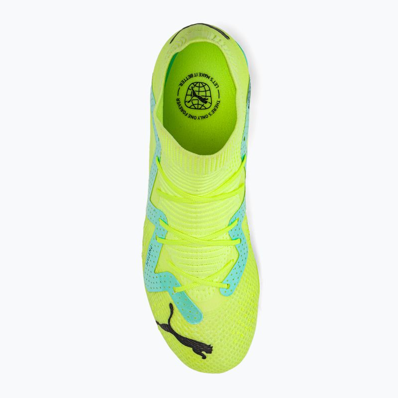 Buty piłkarskie dziecięce PUMA Future Pro FG/AG fast yellow/puma black/electric peppermint 6