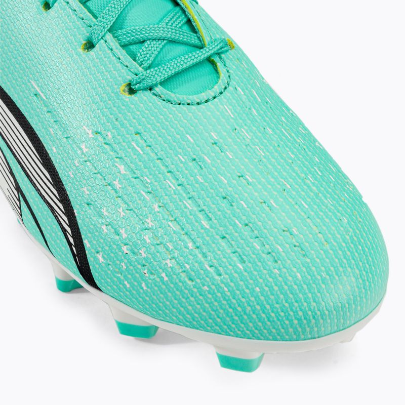 Buty piłkarskie dziecięce PUMA Ultra Play FG/AG electric peppermint/puma white/fast yellow 7