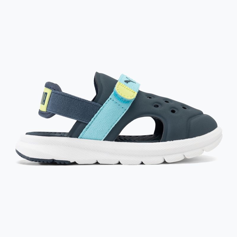 Sandały dziecięce PUMA Evolve AC Inf dark night/hero blue/lily pad 2