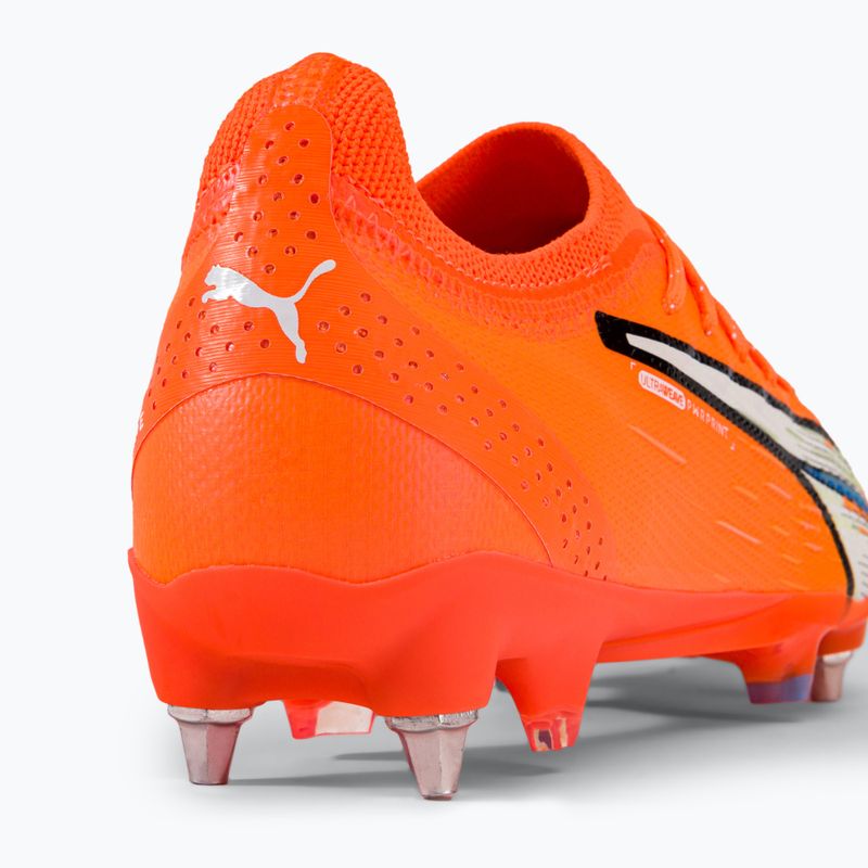 Buty piłkarskie męskie PUMA Ultra Ultimate MXSG ultra orange/puma white/blue glimmer 9