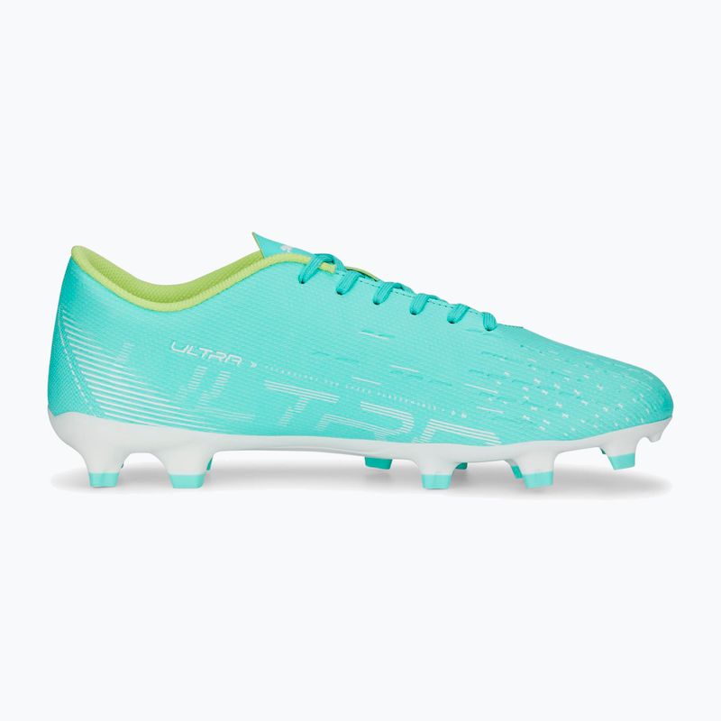 Buty piłkarskie męskie PUMA Ultra Play FG/AG electric peppermint/puma white/fast yellow 10