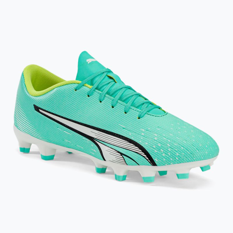 Buty piłkarskie męskie PUMA Ultra Play FG/AG electric peppermint/puma white/fast yellow