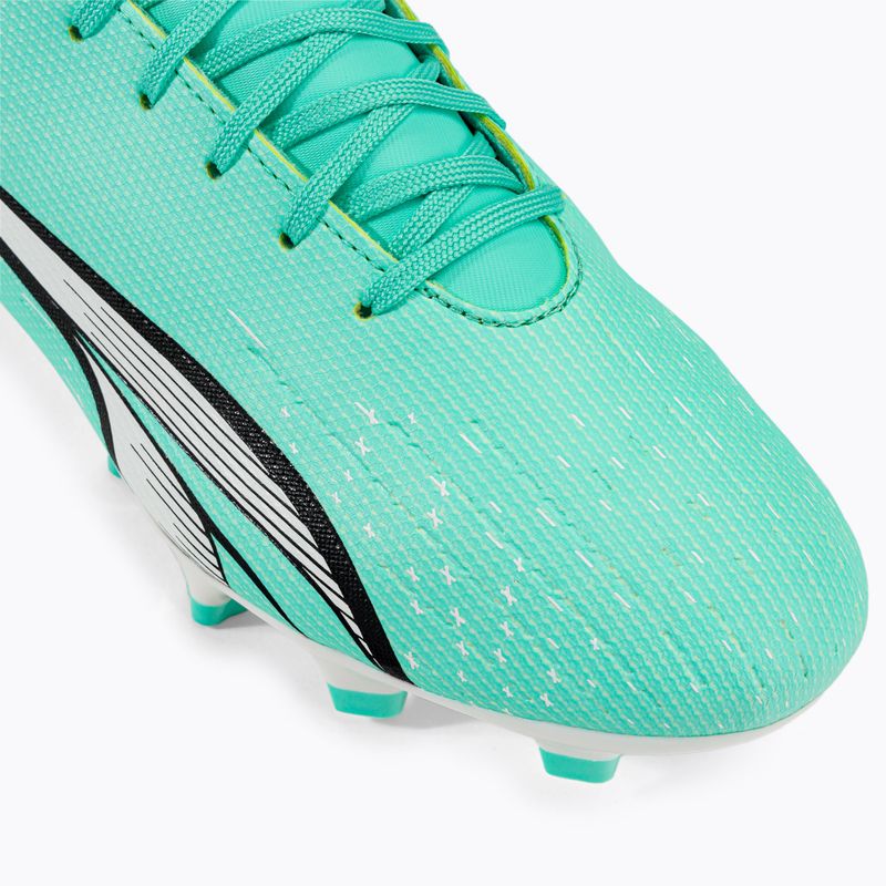 Buty piłkarskie męskie PUMA Ultra Play FG/AG electric peppermint/puma white/fast yellow 7