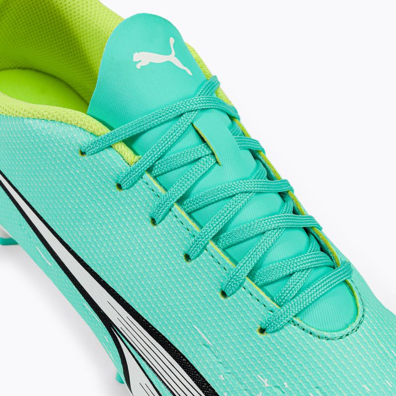 Buty piłkarskie męskie PUMA Ultra Play FG/AG electric peppermint/puma white/fast yellow 8