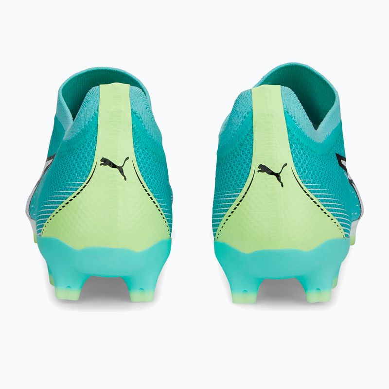 Buty piłkarskie męskie PUMA Ultra Match FG/AG electric peppermint/puma white/fast yellow 12