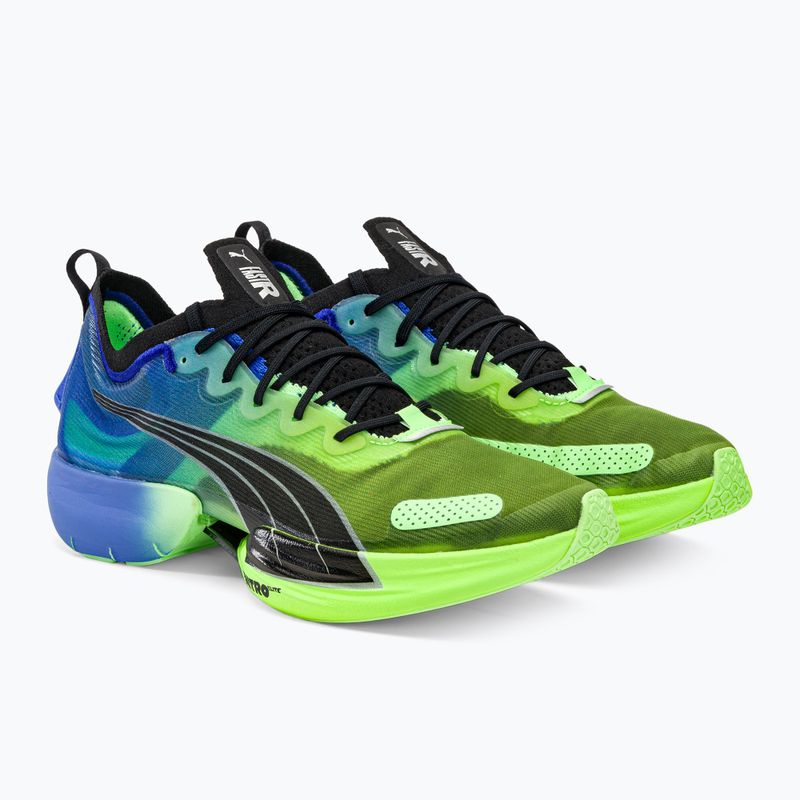 Buty do biegania męskie PUMA Fast-R Nitro Elite Elektrocharged royal sapphire/fizzy lime 4