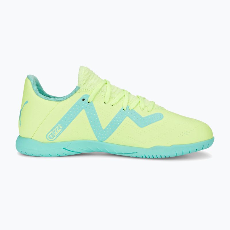 Buty piłkarskie dziecięce PUMA Future Play IT fast yellow/puma black/electric peppermint 11