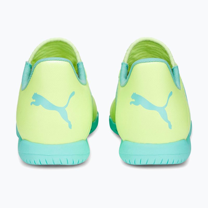 Buty piłkarskie dziecięce PUMA Future Play IT fast yellow/puma black/electric peppermint 12
