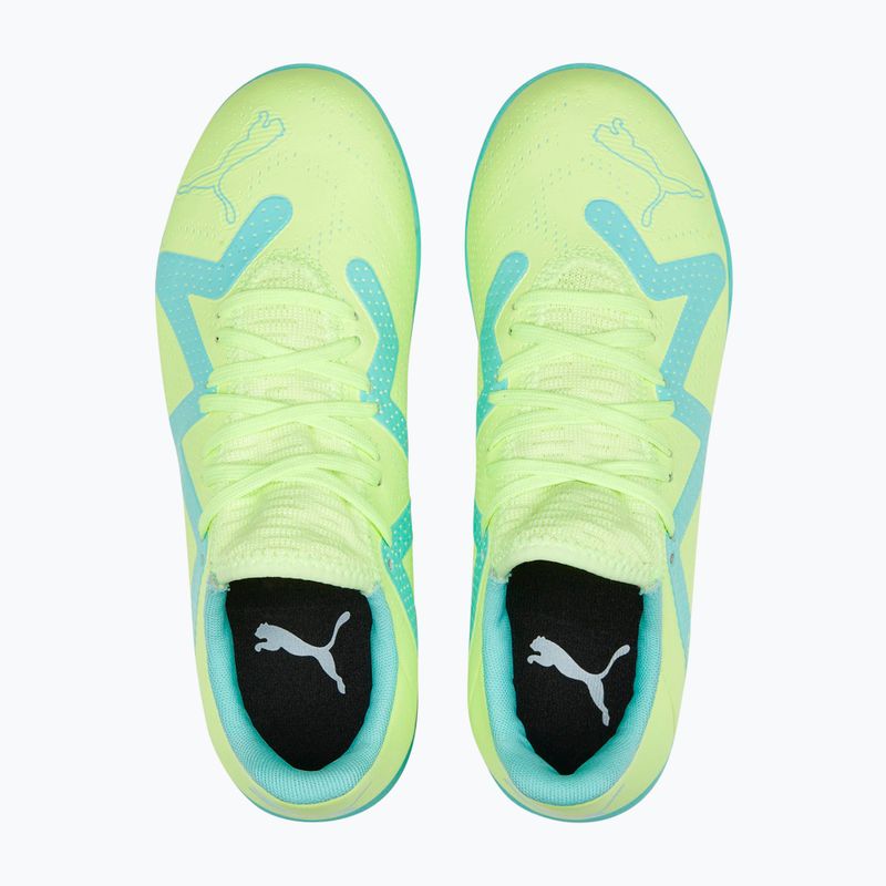 Buty piłkarskie dziecięce PUMA Future Play IT fast yellow/puma black/electric peppermint 13
