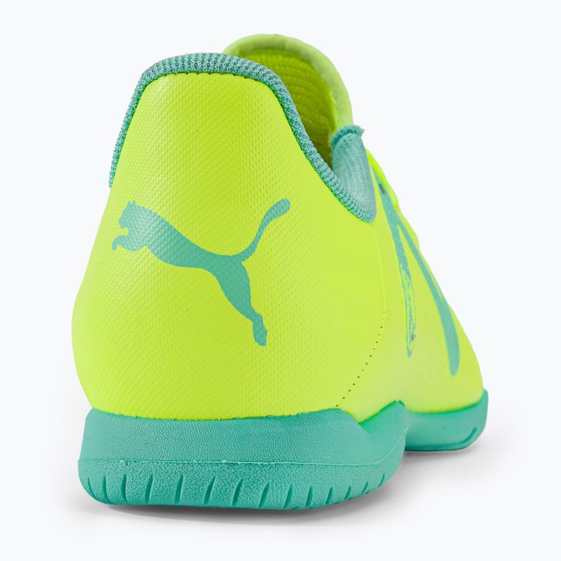 Buty piłkarskie dziecięce PUMA Future Play IT fast yellow/puma black/electric peppermint 9